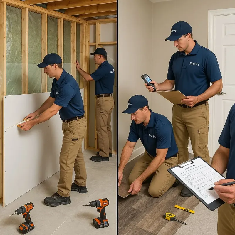 Repairs and Reconstruction process in Monroe County, PA