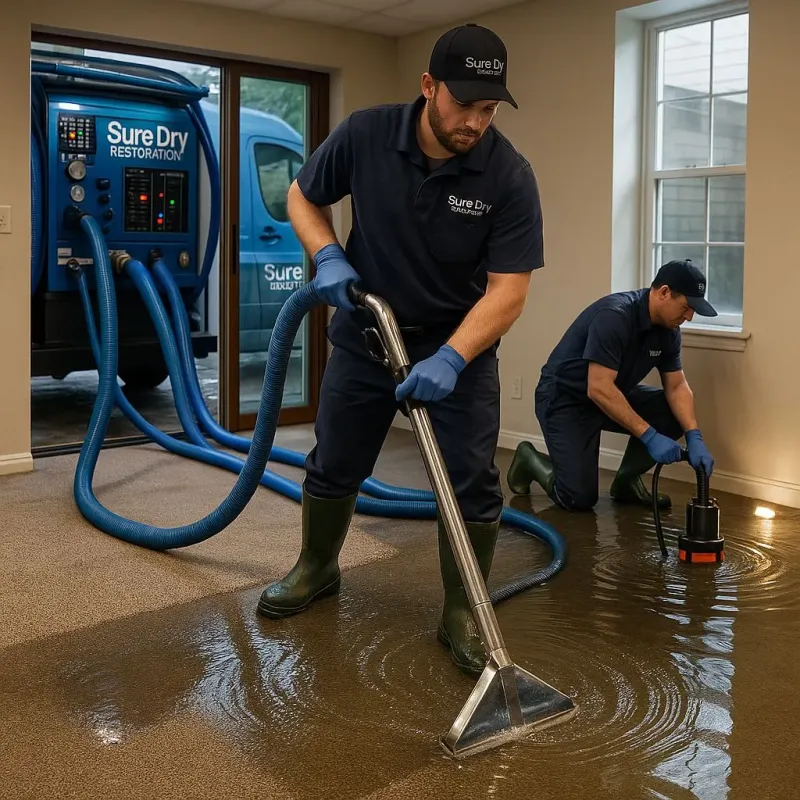 Water Extraction and Removal process in Monroe County, PA